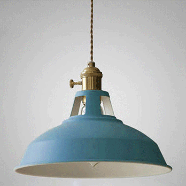 Skanto | Pendellampe Vintage Industriell Metall Taklampe
