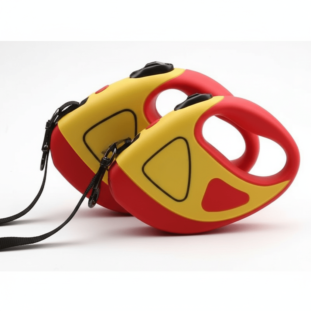 Norvo | Automatisk hundebånd med LED lys og ergonomisk anti-skli håndtak