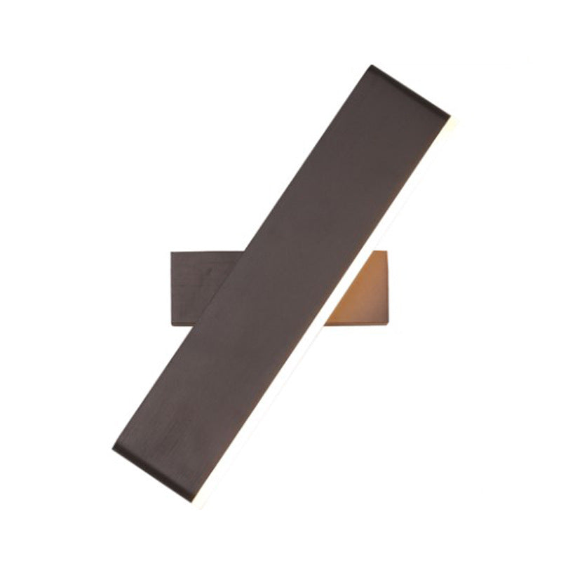 Roterbar Bar Formet Vegglampe Moderne Aluminium LED Vegglampe Vegglampe for Soverom | Skanto