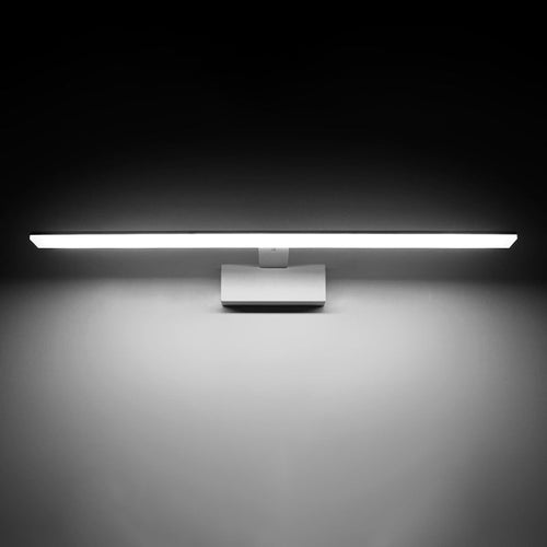 Minimalistisk Bar Formet Vanity Lampe Metall Bad LED Vegg Sconce Belysning med Akryl Diffuser | Skanto