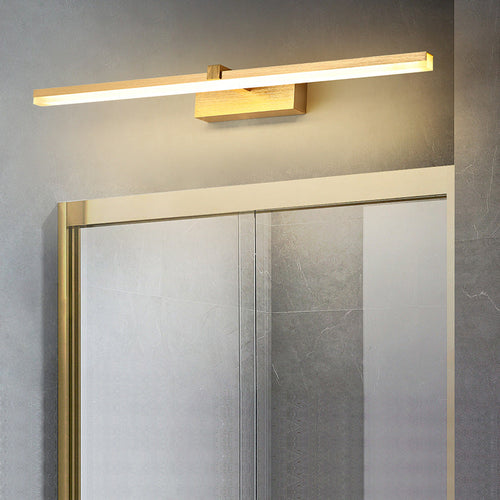 Gull LED-baderomslykt i moderne design