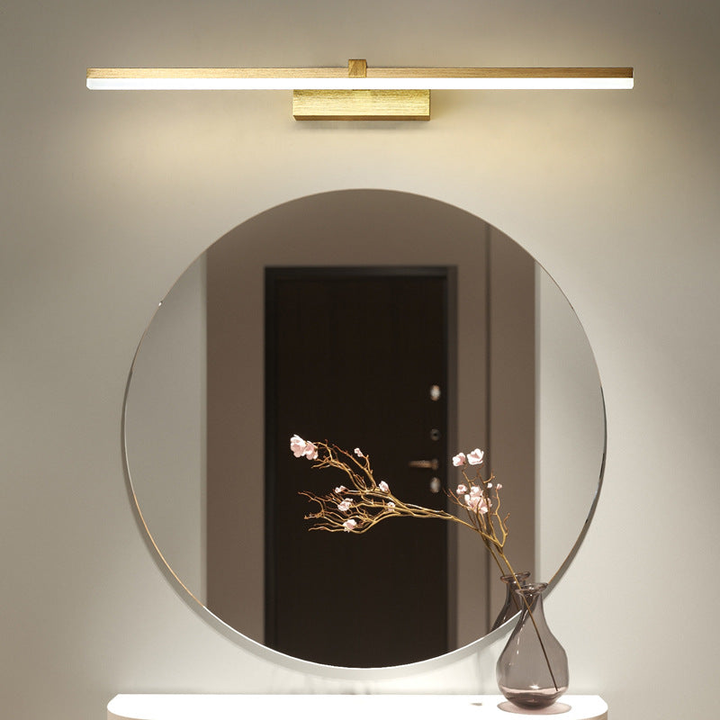 Gull LED-baderomslykt i moderne design