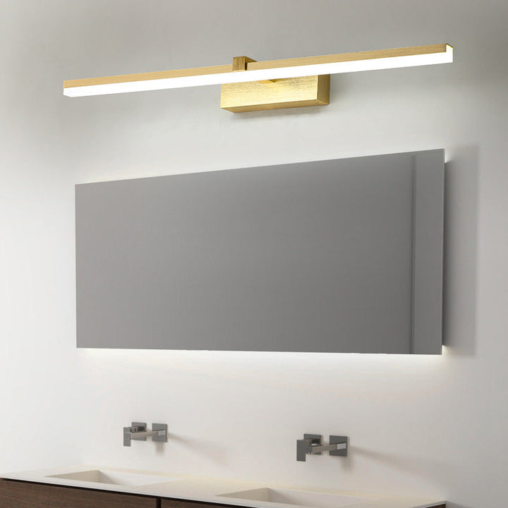 Gull LED-baderomslykt i moderne design