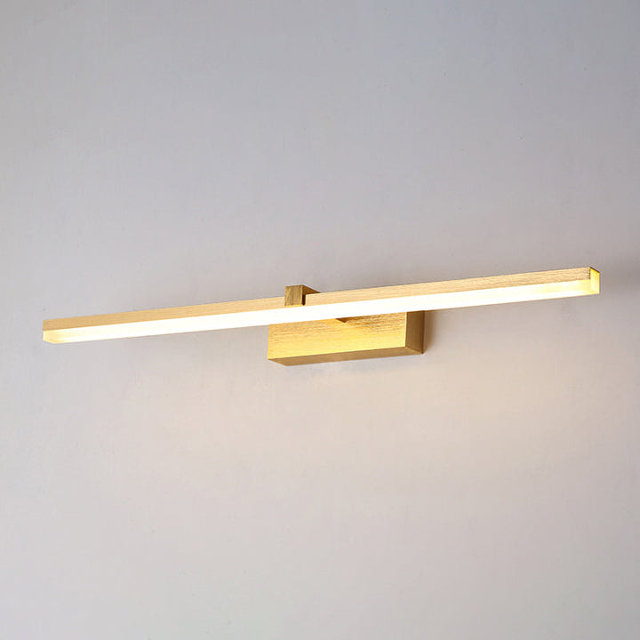 Gull LED-baderomslykt i moderne design
