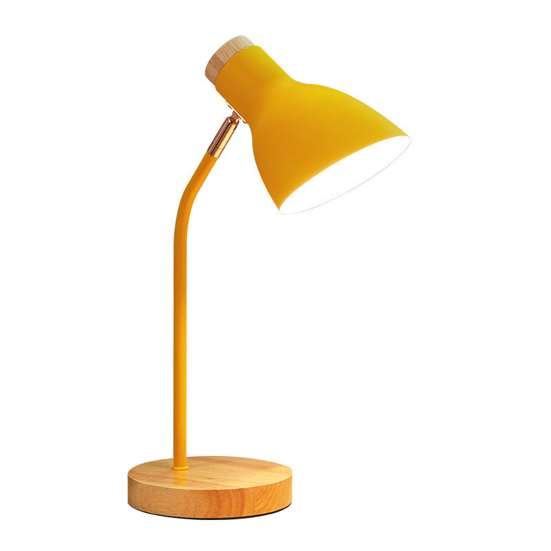 Skanto | Lommelykt-formet svingbar bordlampe Macaron Metall 1-lampe nat lamp for barnerom