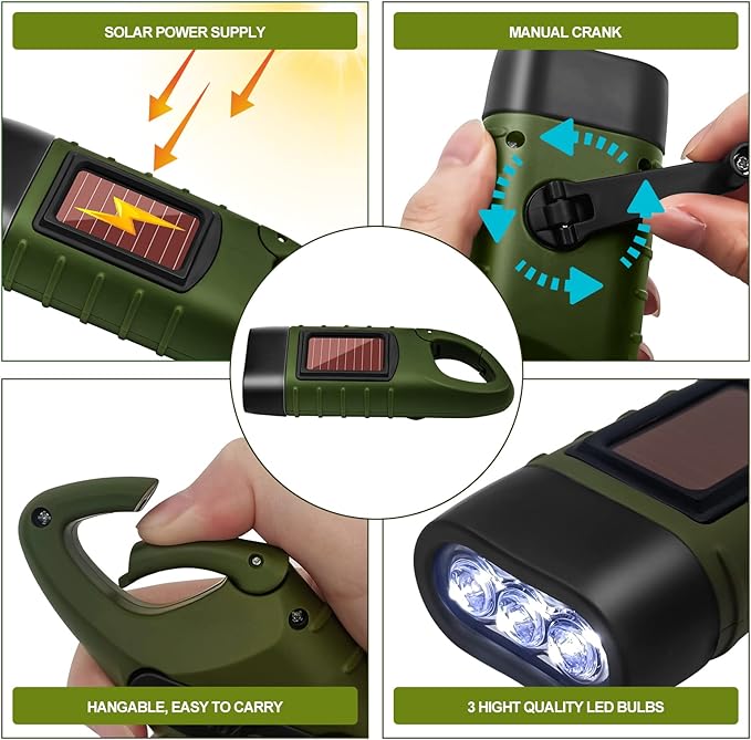 BrightTrail Solar-Kurv-LED-Lommelykt | Skanto