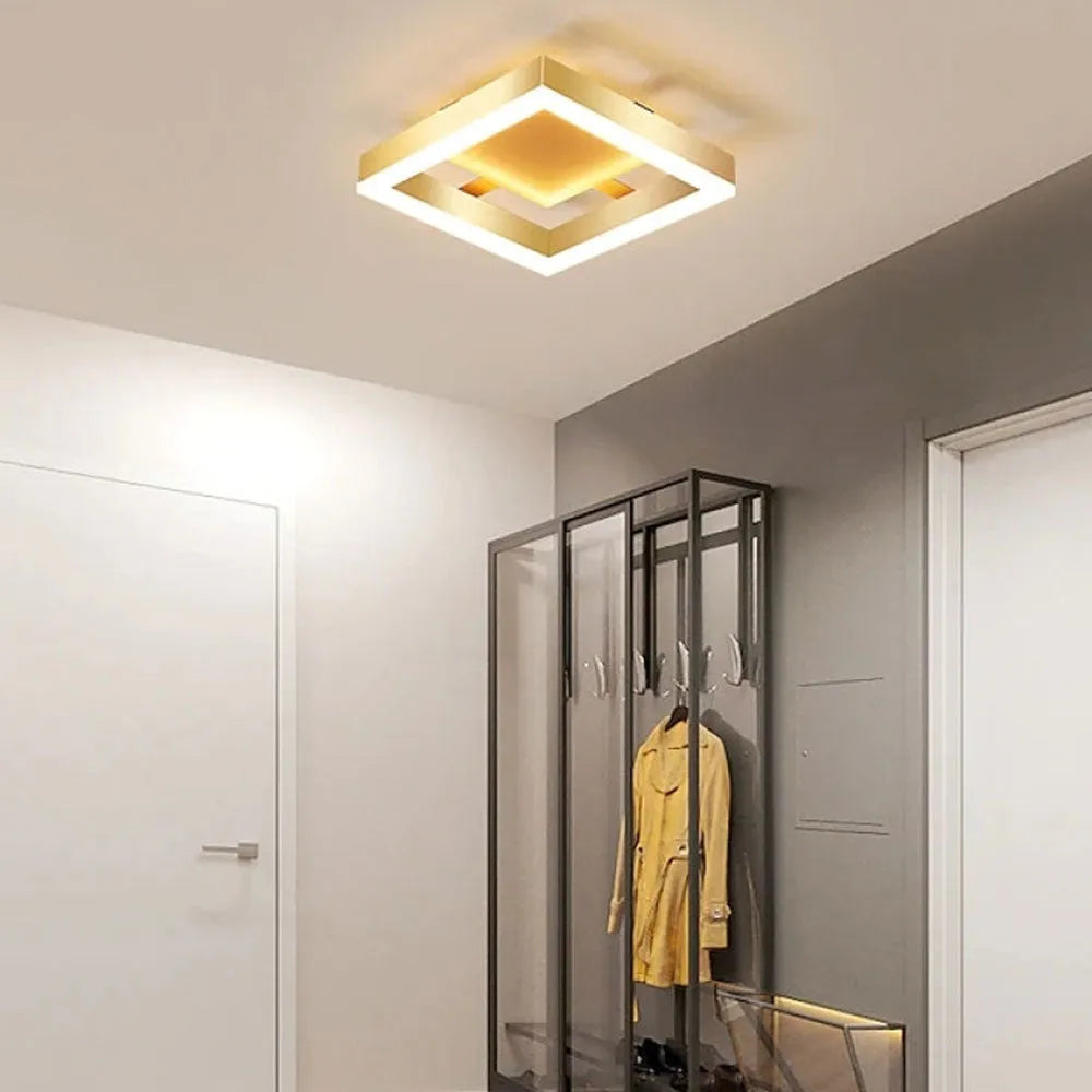 Skanto | Moderne gull LED taklamper