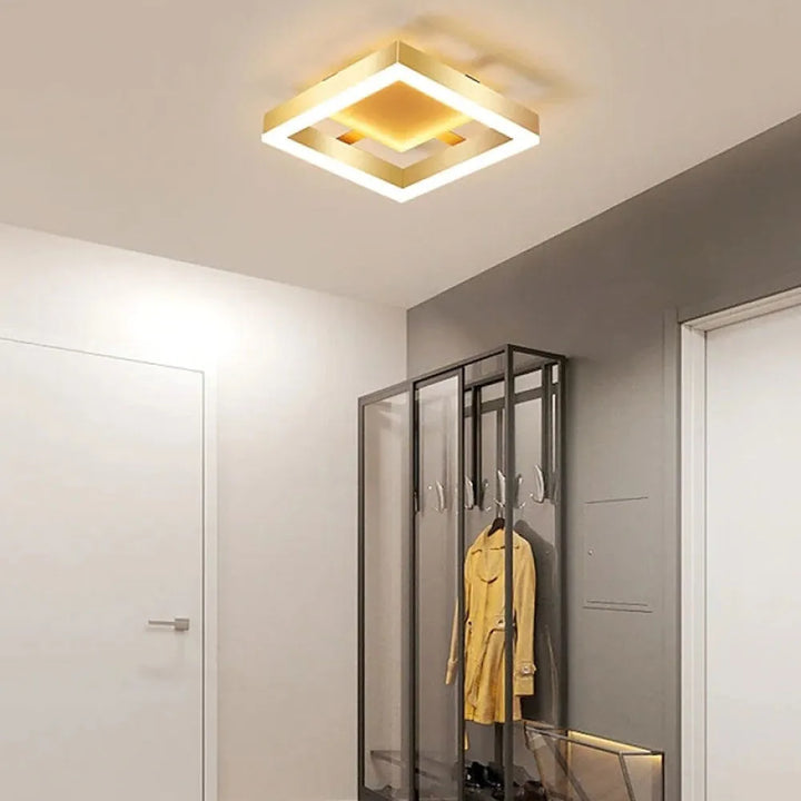 Skanto | Moderne gull LED taklamper