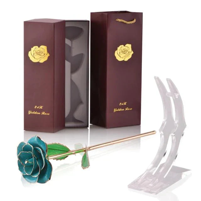 Skanto | 24k Gulldyppet Evig Rose