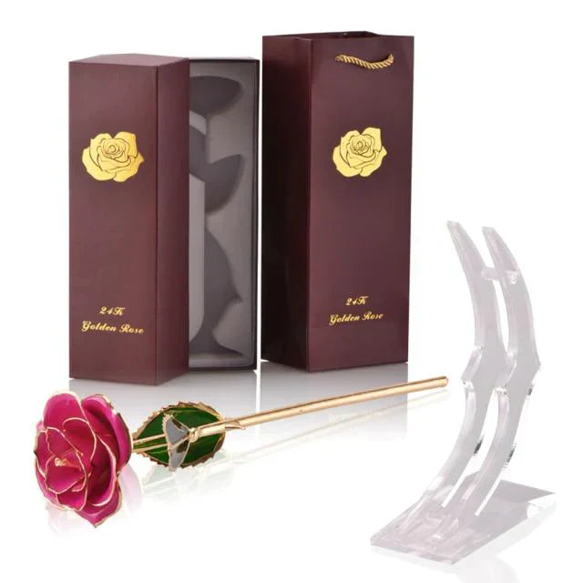 Skanto | 24k Gulldyppet Evig Rose