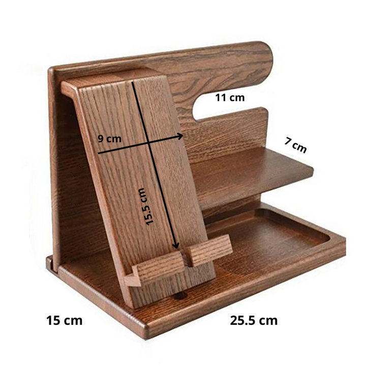 Skanto | Tre Telefon Docking | Perfekt organisatoren for enhetene dine