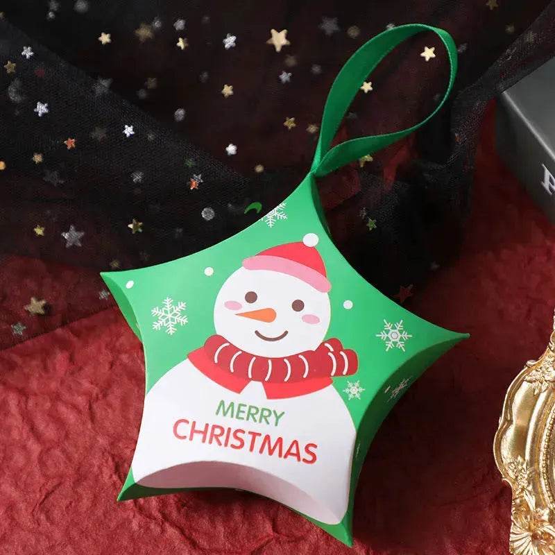 Skanto | Julegavebokser Julemann Godteriboks Stjerneformede Gleder til hjemmet Nyttår Xmas dekor Barnas gaver