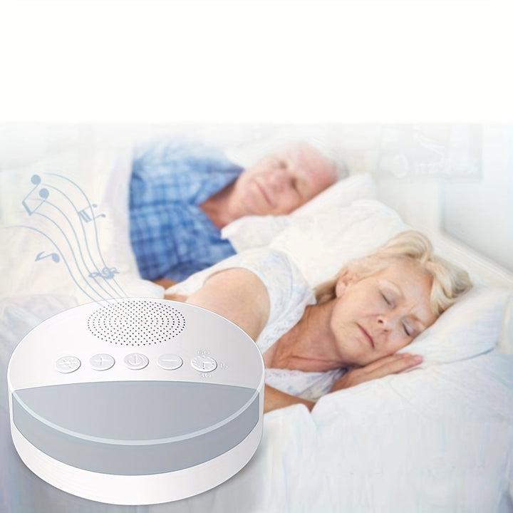 Skanto | DreamWave Hvit Lydmaskin – Beroligende Lydterapi med Timer