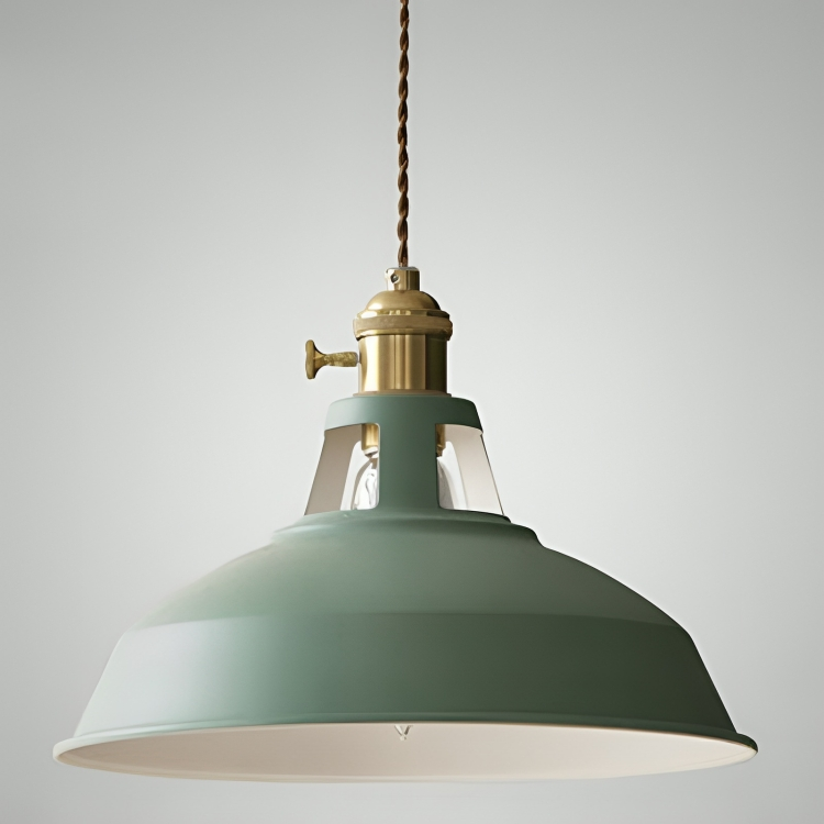 Skanto | Pendellampe Vintage Industriell Metall Taklampe