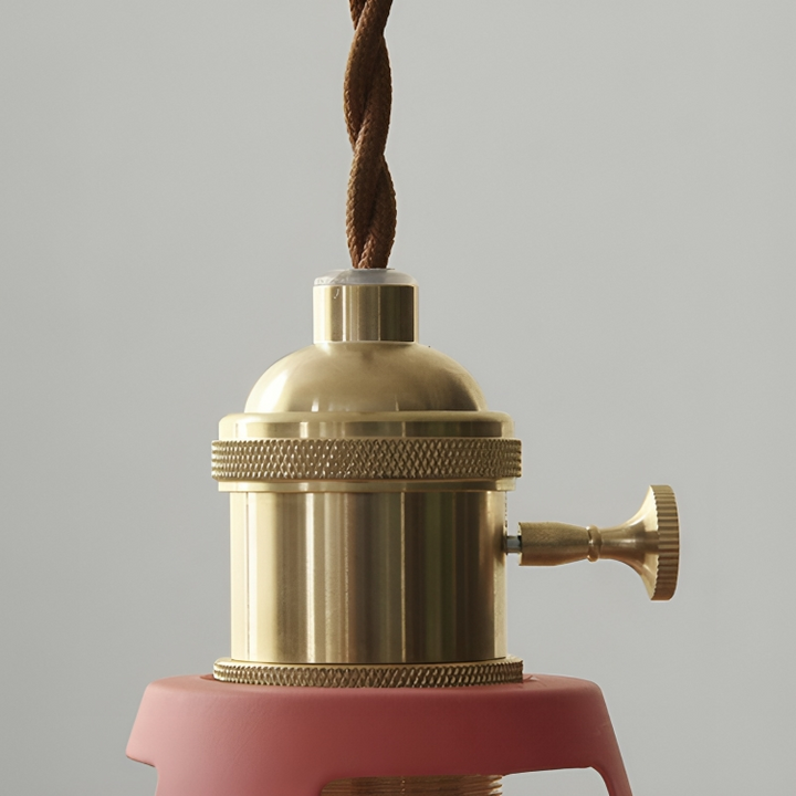 Skanto | Pendellampe Vintage Industriell Metall Taklampe