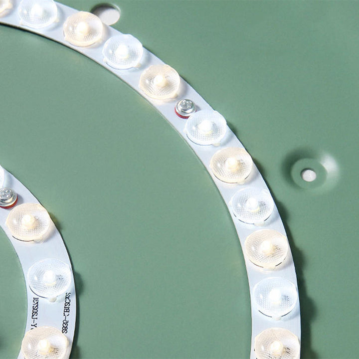 Moderne LED Taklampe for Soverom - Energisparende Akryl og Metall Innfelt Lys, Ulike Farger | Skanto