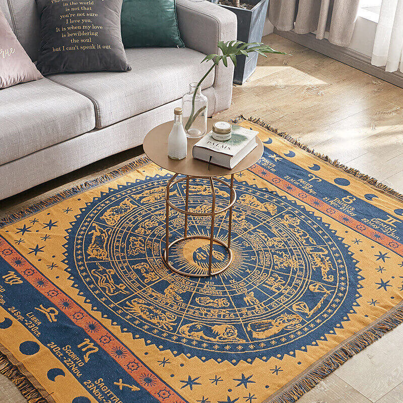 Bohemske strikkede kaster for sofasmykke | Skanto