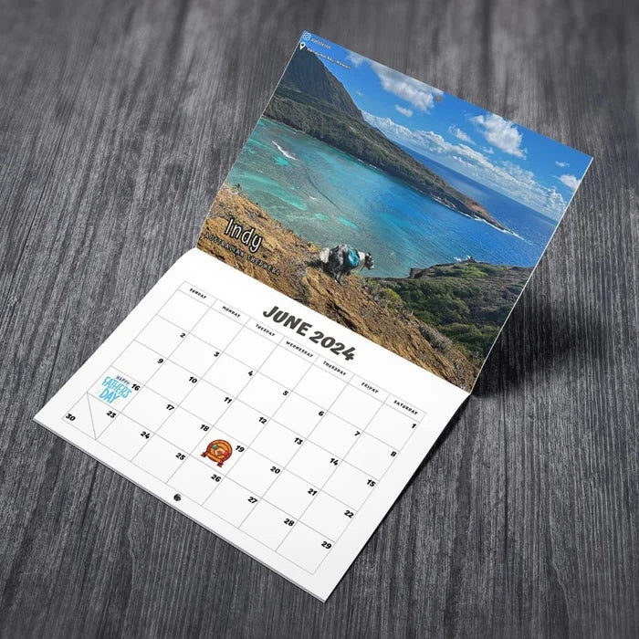 Morsomste Kalender-Hunder Bæsjer på Vakre Steder | "Kunstnerisk Utrykk" av Pelsvenner | Skanto