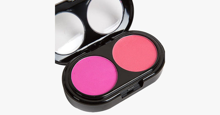 Skanto | 2 Farger Blush Palette – Gi en rosafarget glød til kinnene dine