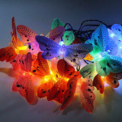 Skanto | Solar Modern Creative Butterfly LED Dekorative Lyskjeder