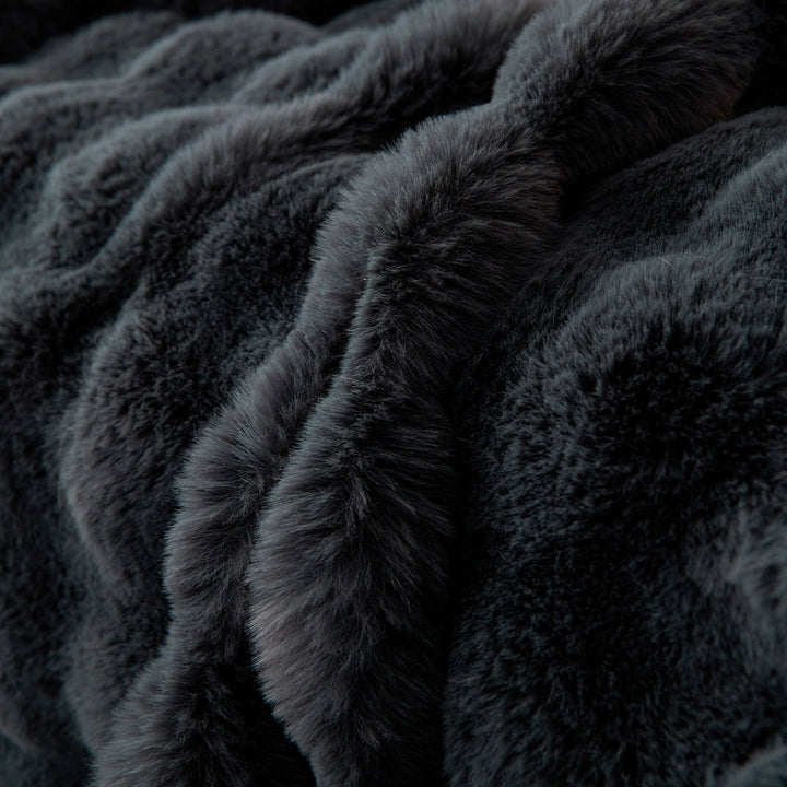 Luksus Ripple Faux Fur Sofa Deksel - Moderne, Stilig & Holdbar Sofa Beskyttelse | Skanto