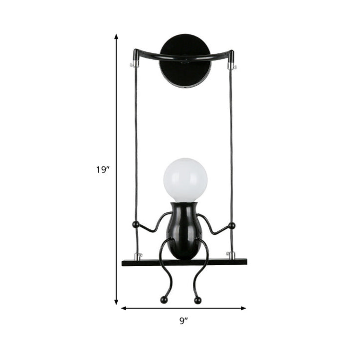 SwingDesign Vegglampe – Leken og Kreativ Belysning Skanto