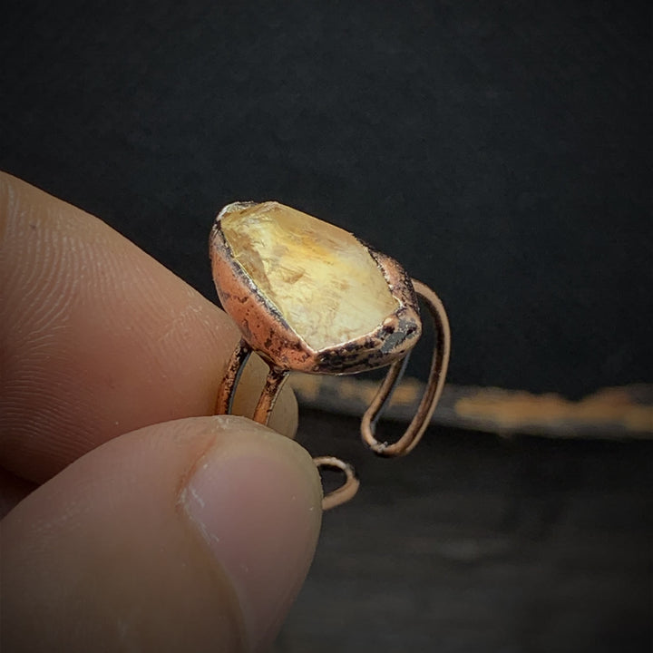 Skanto | Naturlig Ubehandlet Fødselsten Ring - Selina