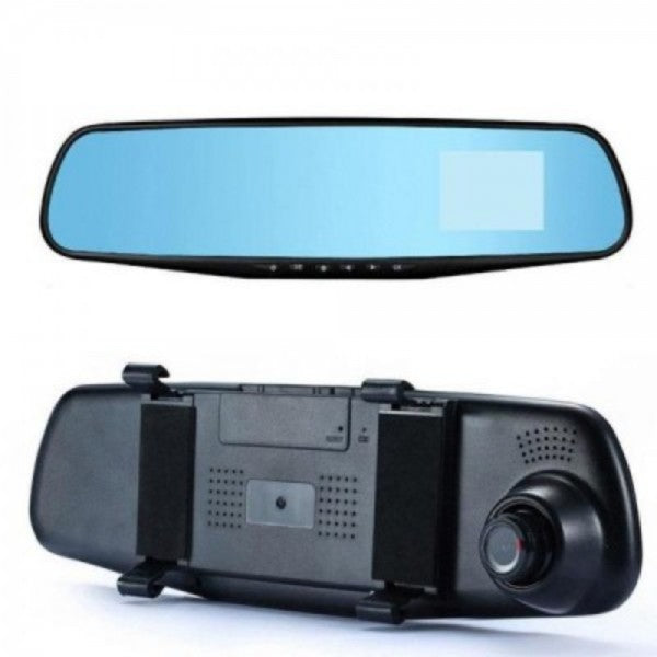 Skanto | SafeMirror HD Bakrute Speil med Dashcam – 1080p, Bevegelsesdeteksjon & Bredvinkel
