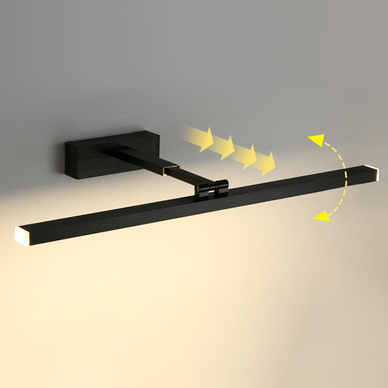 Armed Vanity Vegglamper Moderne Minimalistisk Stil Metall Enkelt Vanity Lys | Skanto