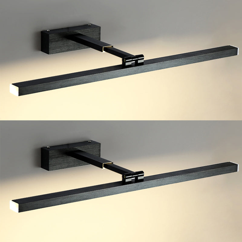 Armed Vanity Vegglamper Moderne Minimalistisk Stil Metall Enkelt Vanity Lys | Skanto