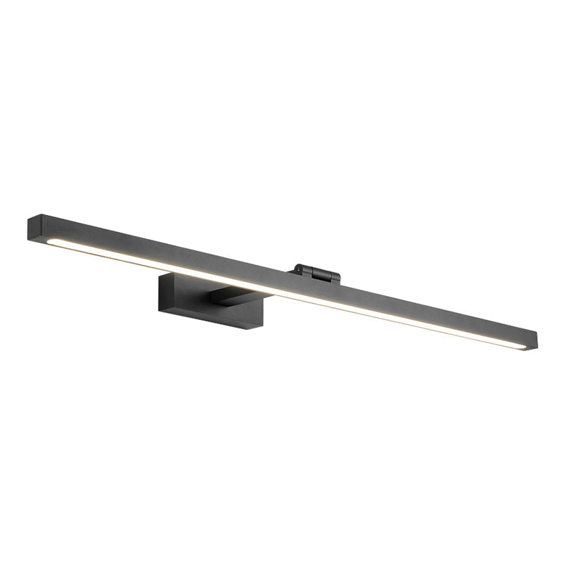 Rektangulær Speilveggbelysning Nordisk Minimalistisk Stil Aluminium Enkel Speilbelysning | Skanto
