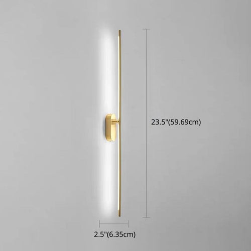Skanto | Liniære Striper Veggbelysning Moderne Metall Veggmontert Lampe for Soverom Stue