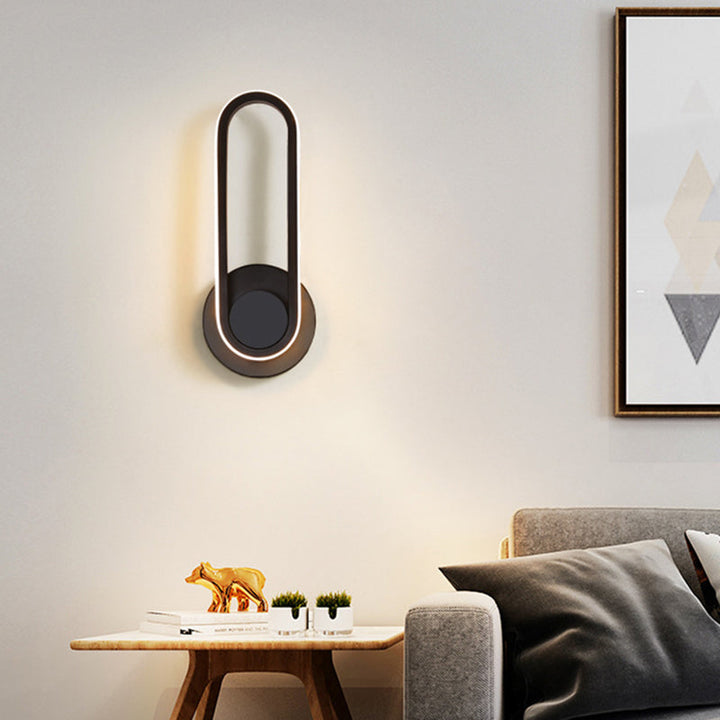 Regulær moderne vegglampe LED metall nattbordlamper med roterbart hode | Skanto
