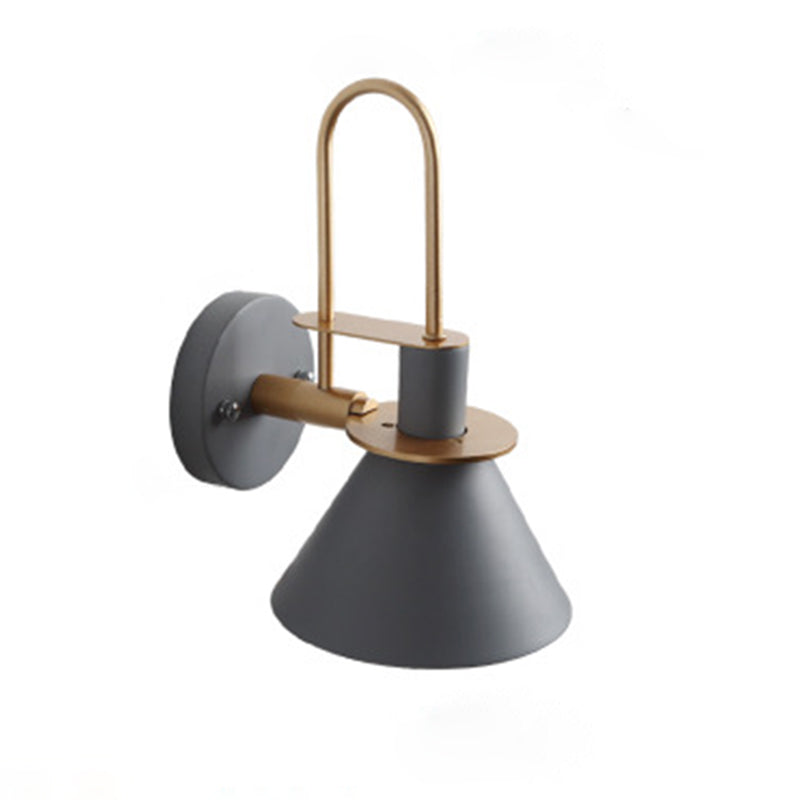 Macaroon Stil Veggmontert Lysarmatur Metall Fargerik Vegglampe for Hotell Soverom | Skanto