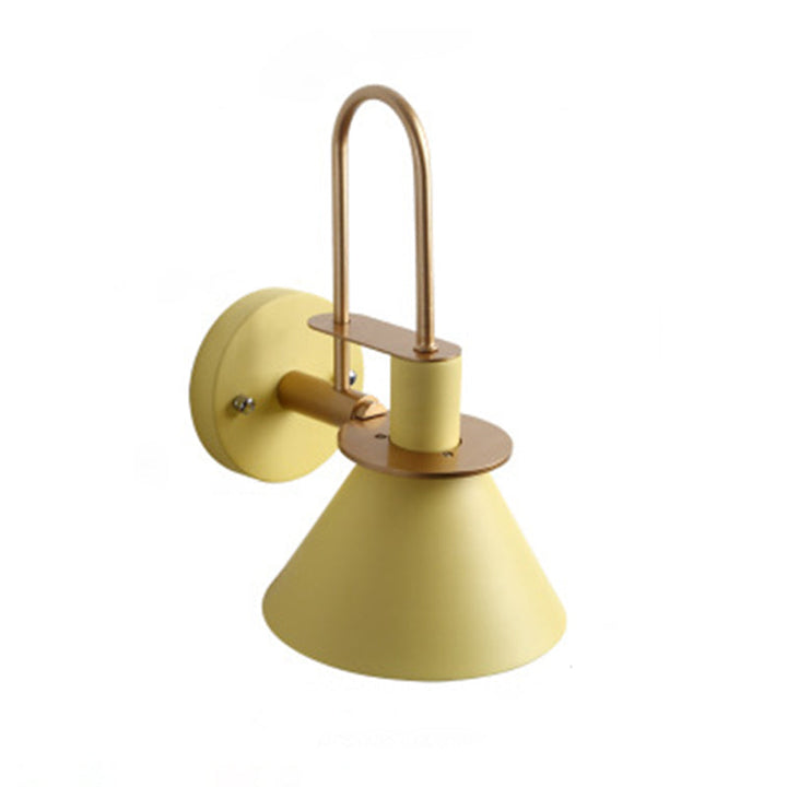 Macaroon Stil Veggmontert Lysarmatur Metall Fargerik Vegglampe for Hotell Soverom | Skanto