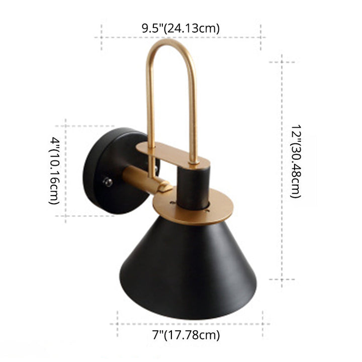 Macaroon Stil Veggmontert Lysarmatur Metall Fargerik Vegglampe for Hotell Soverom | Skanto