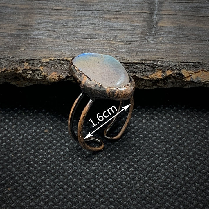 Skanto | Naturlig Ubehandlet Fødselsten Ring - Selina