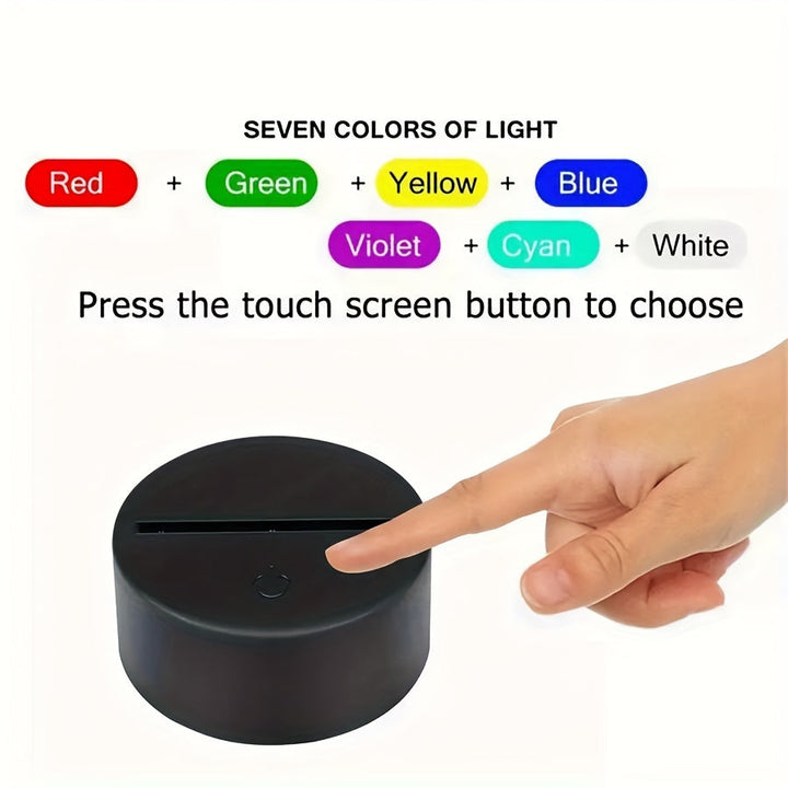 GeoLume - 3D LED skrivebordslampe med berøringsSkanto