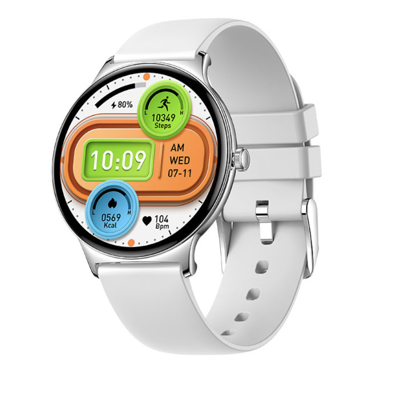 SlimFit Ultimate Smartwatch – Ultradünn, Gesundheitsüberwachung & AMOLED-Display