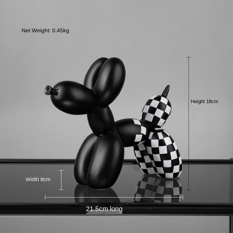 Skanto | Svart og hvit ballonghund