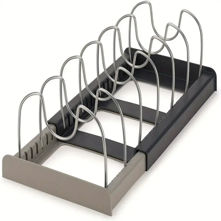 NeatStack Kjøkkenutstyr Organizer Justerbar Plassbesparende Oppbevaring | Skanto