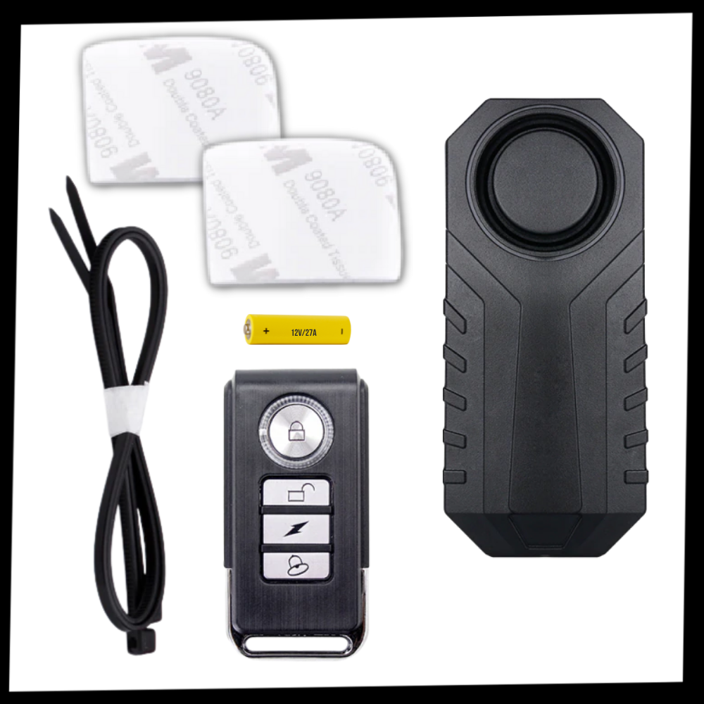 Elektrisk alarmsystem for sykkel