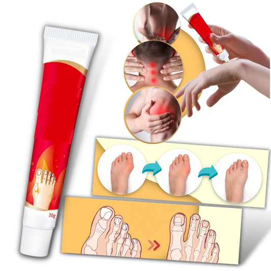 Anti-inflammatorisk Hallux Valgus krem