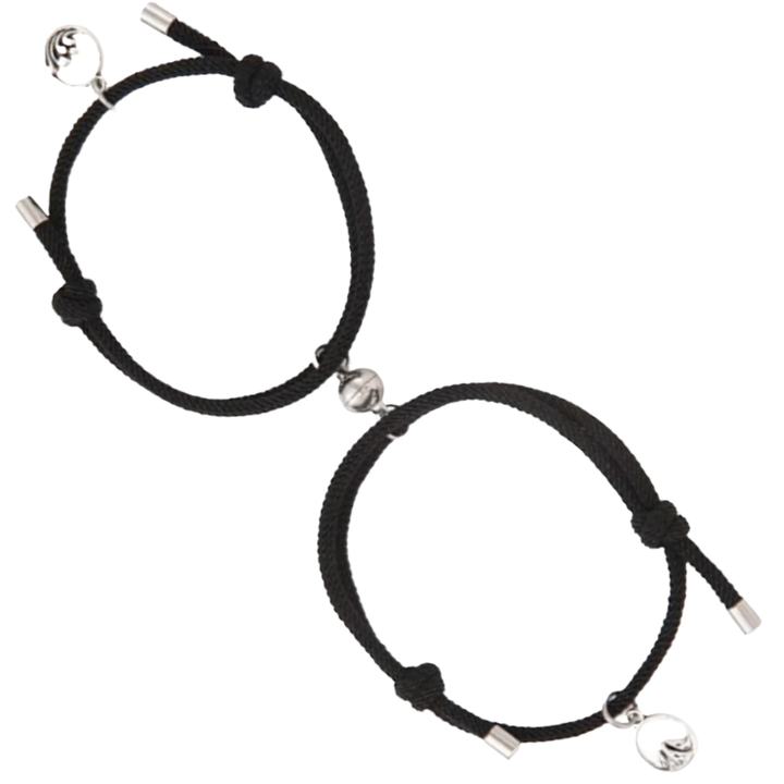 Sett med 2 magnetiske armbånd for par