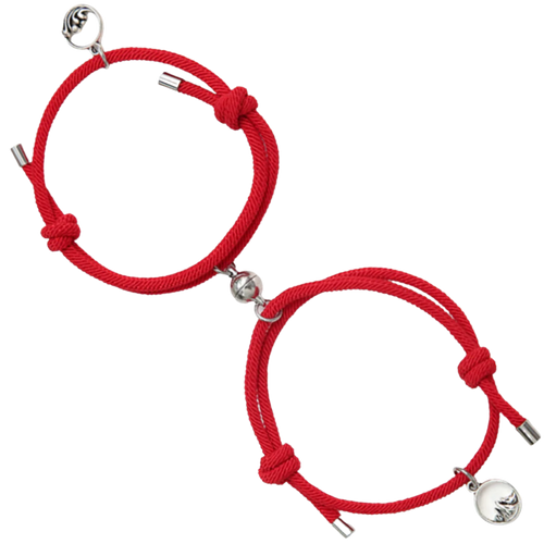 Sett med 2 magnetiske armbånd for par