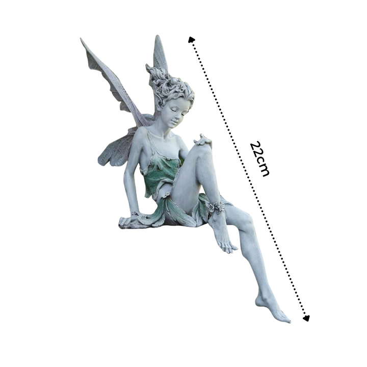 Fe-statue hageornament