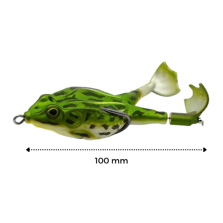 Silikonfrosk fiskeagn