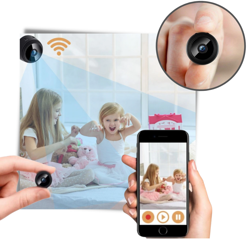 Skanto | Mini trådløs sikkerhetskamera