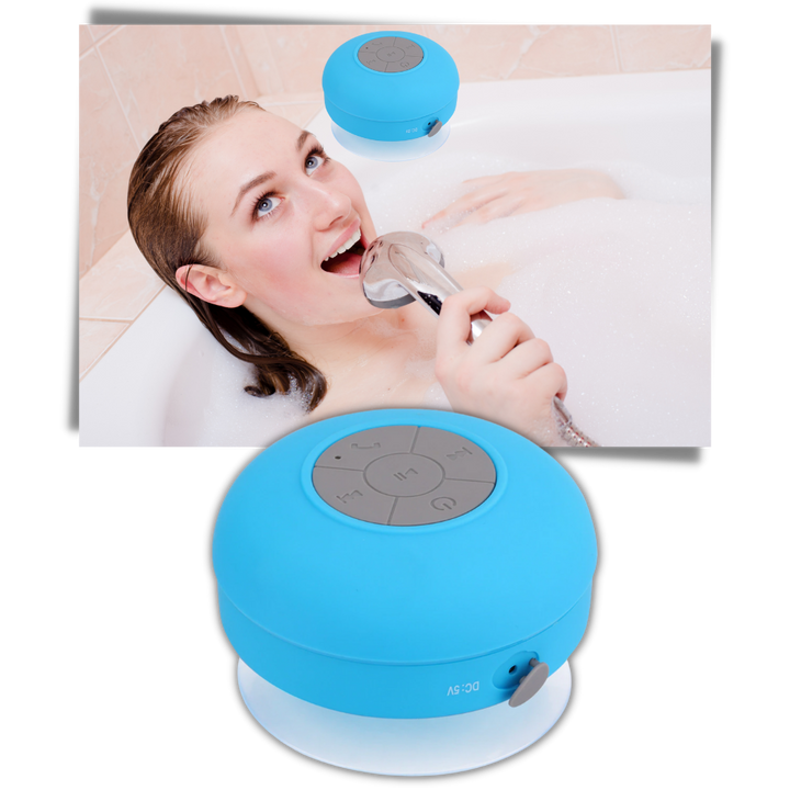 Mini vanntett Bluetooth-høyttaler