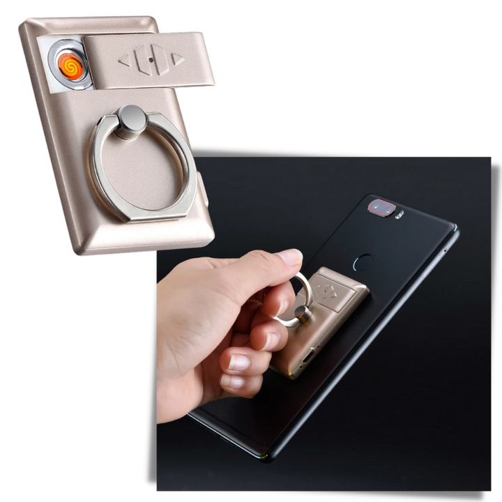 Telefonring med lighter